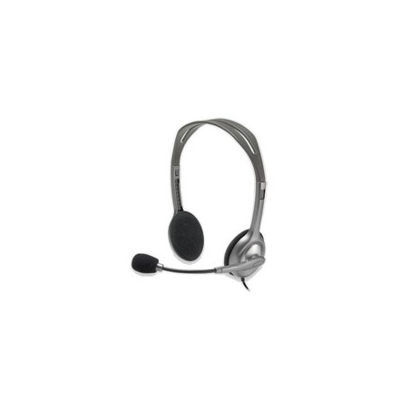 Auric+Micro LOGITECH H110 3.5mm Negro/Plata(981-000271)