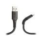 Cable SBS USB-A a USB-C Flexible Negro (TECABLETCUNB1K)
