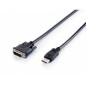 Cable EQUIP DP/M a DVI-D/M 2m Negro (EQ119336)