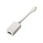 Cable AISENS Mini DP/M a HDMI A/H 15cm Blanco (A125-013