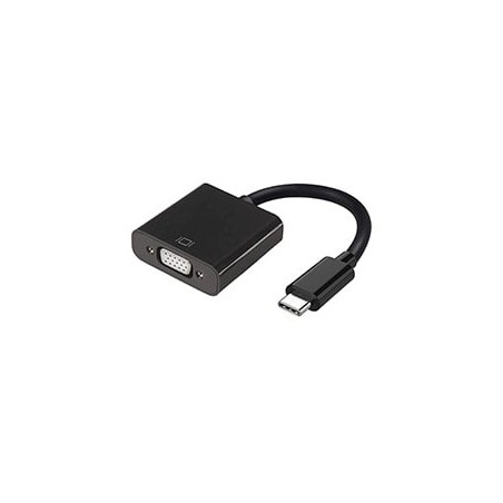 Cable AISENS USB-C/M a VGA/H 15cm Negro (A109-0347)