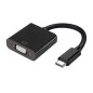 Cable AISENS USB-C/M a VGA/H 15cm Negro (A109-0347) Cable AISENS USB-C/M a VGA/H 15cm Negro (A109-0347)
