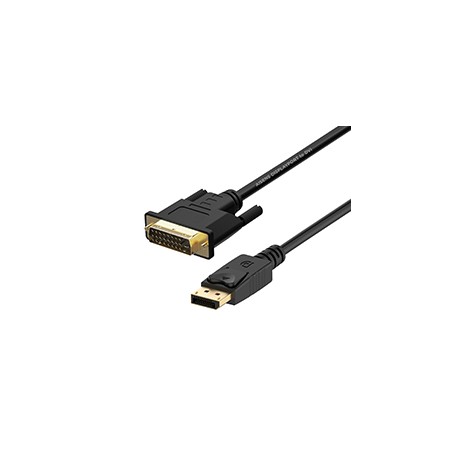 Cable AISENS DP/M a DVI/M 2m Negro (A125-0366)