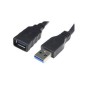 Nanocable USB-A/M a USB-A/H 1m Negro (10.01.0901-BK) Nanocable USB-A/M a USB-A/H 1m Negro (10.01.0901-BK)
