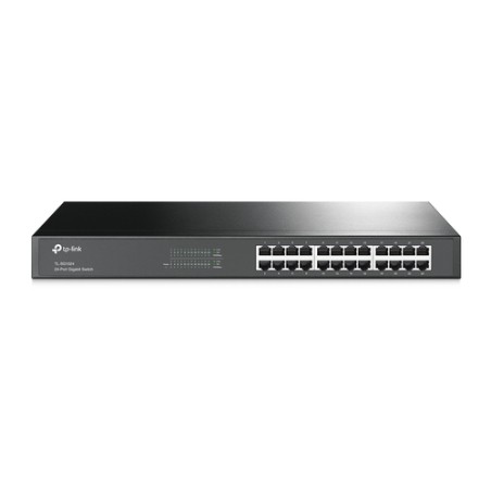 Switch TP-Link 24xRJ45 GbE Rack 1U Negro (TL-SG1024)