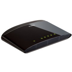 Switch D-Link 5xRJ45 10/100 Negro (DES-1005D)