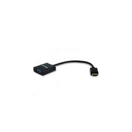 Cable EQUIP HDMI/M a VGA/H + 3.5mm 25cm (EQ11903607)