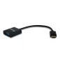 Cable EQUIP HDMI/M a VGA/H + 3.5mm 25cm (EQ11903607) Cable EQUIP HDMI/M a VGA/H + 3.5mm 25cm (EQ11903607)