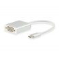 Cable EQUIP USB-C/M a VGA HD15/H 15cm Blanco (EQ133451)