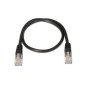 Nanocable RJ45 Cat5e UTP AWG24 1m Negro (10.20.0101-BK)