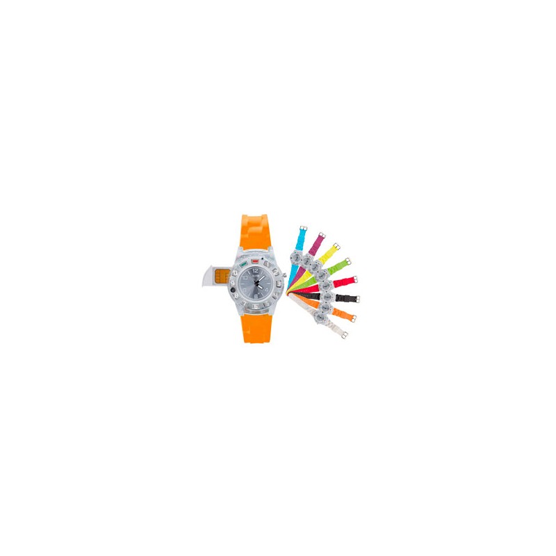 Bi-Watchphone OLYMPIA Manos Libres, Agua Resist.Naranja