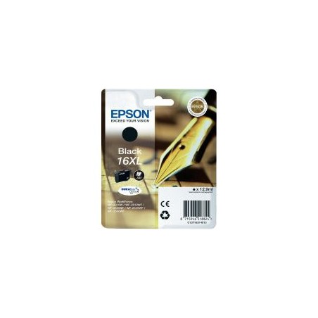 Tinta Epson 16XL T1631 Negro 12.9ml (C13T16314012)