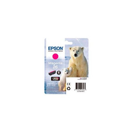 Tinta Epson Magenta T26 T2613 4.5ml (C13T26134012)