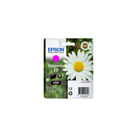 Tinta Epson 18 T1803 Magenta 3.3ml 180pág(C13T18034012)