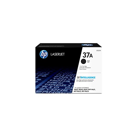 Toner HP LaserJet 37A Negro 11000 páginas (CF237A)