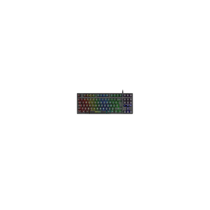 Teclado Mars Gaming LED RGB USB Negro (MKXTKLPT) Teclado Mars Gaming LED RGB USB Negro (MKXTKLPT)