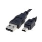 Nanocable USB-A/M a Mini USB-B/M 1m Negro (10.01.0401)