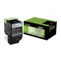Toner Lexmark Laser 802K Negro 1000 páginas (80C20K0) Toner Lexmark Laser 802K Negro 1000 páginas (80C20K0)