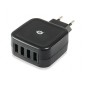 Cargador Pared CONCEPTRONIC 25W 4USB2 Negro (ALTHEA04B) Cargador Pared CONCEPTRONIC 25W 4USB2 Negro (ALTHEA04B)