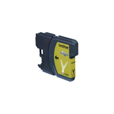 Tinta BROTHER Amarillo 325 páginas (LC1100Y)