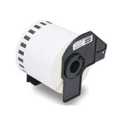Cinta de Papel BROTHER 62mm Negro/Blanco (DK-44205)
