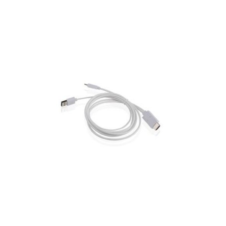 Cable Approx mUSB/M a HDMI/M Blanco (APPC23)