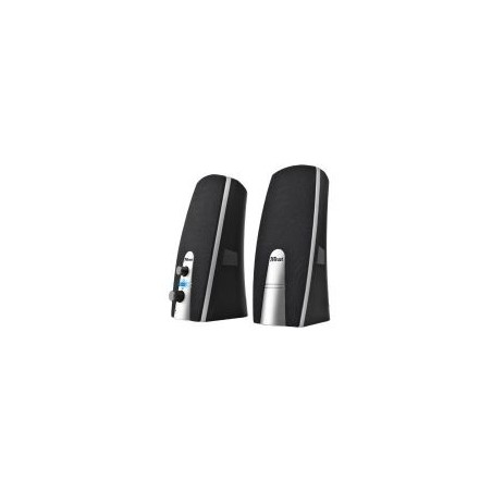 Altavoces Trust Mila 2.0 5W 3.5mm Negros (16697)