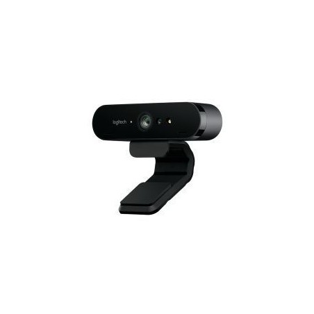 WebCam LOGITECH Brio 4K Micrófono Negra (960-001106)
