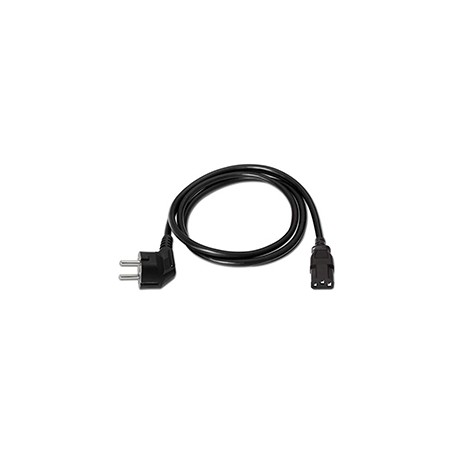 Cable AISENS CPU CEE7/M-C13H 3m Negro (A132-0168)