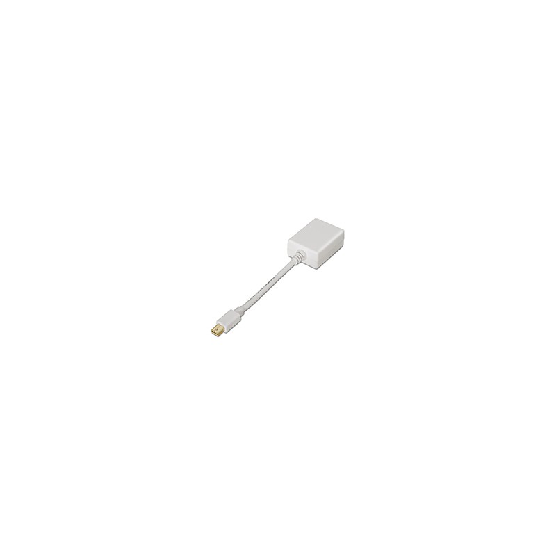 Cable AISENS Mini DP/M a VGA/H 15cm Blanco (A125-0136)