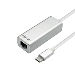 Cable AISENS USB-C 3.0/M a RJ45 Gbit/H 15cm (A109-0341)