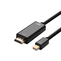 Cable AISENS Mini DP/M a HDMI/M 2m Negro (A125-0361)