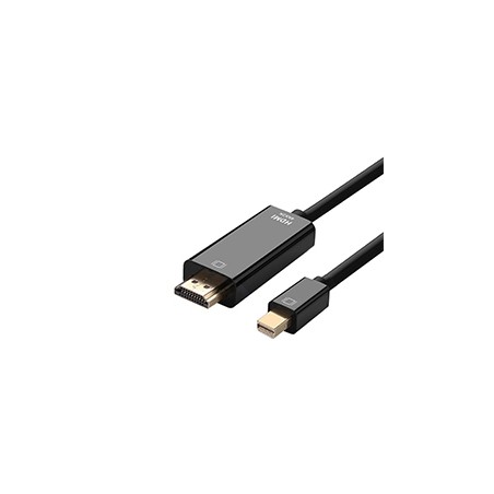 Cable AISENS Mini DP/M a HDMI/M 2m Negro (A125-0361)