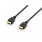 Cable EQUIP HDMI A/M a HDMI A/M 3m Negro (EQ119353)