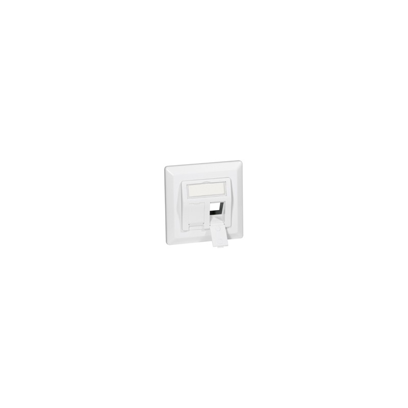 Marco Roseta EQUIP para 2 Conectores Blanco (EQ761303)