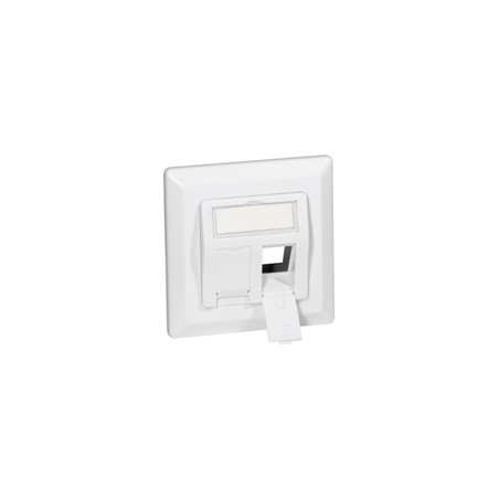 Marco Roseta EQUIP para 2 Conectores Blanco (EQ761303)