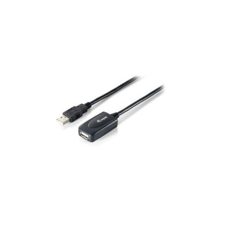 Cable EQUIP USB-A/M a USB-A/H 5m Negro (EQ133336)