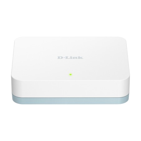 Switch D-Link 5xRJ45 GbE Blanco (DGS-1005D)