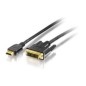Cable EQUIP HDMI/M a DVI-D/M 2m Negro (EQ119322)