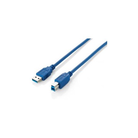 Cable EQUIP USB-A/M a USB-B/M 1.8m Azul (EQ128292)