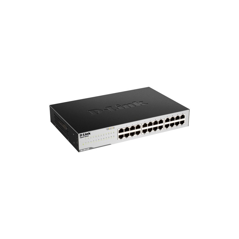 Switch D-Link 24xRJ45 GbE Rack 1U Negro (GO-SW-24G) Switch D-Link 24xRJ45 GbE Rack 1U Negro (GO-SW-24G)