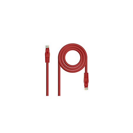 Nanocable RJ45 Cat.6A UTP AWG24 1m Rojo (10.20.1801-R)
