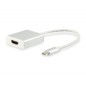 Cable EQUIP USB-C/M a HDMI/H 15cm Blanco (EQ133452)