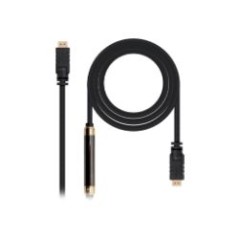 Nanocable HDMI A/M a HDMI A/M 25m Negro (10.15.1825)