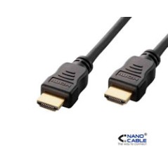 Nanocable HDMI A/M a HDMI A/M 1.0m Negro (10.15.0301)
