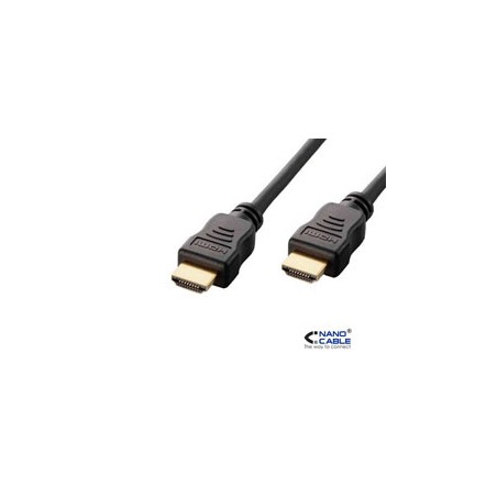 Nanocable HDMI A/M a HDMI A/M 1.0m Negro (10.15.0301)