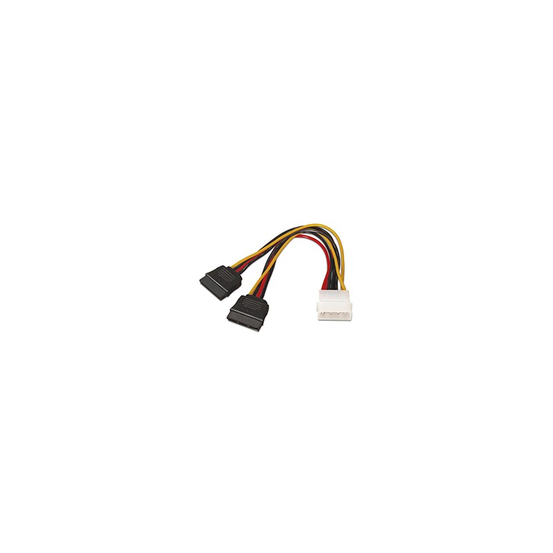 Nanocable SATA/M a 2xSATA/H 20cm (10.19.0103)