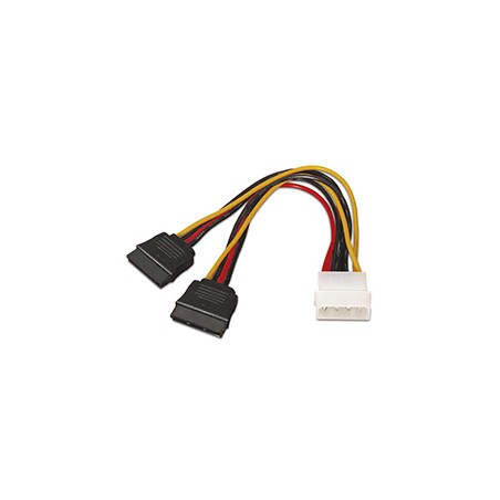 Nanocable SATA/M a 2xSATA/H 20cm (10.19.0103)