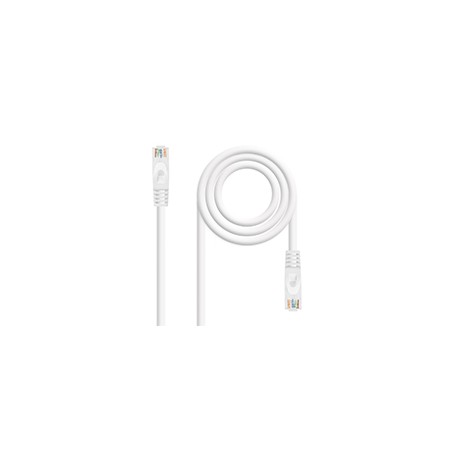 Nanocable RJ45 Cat6A UTP AWG24 1m Blanco (10.20.1801-W)