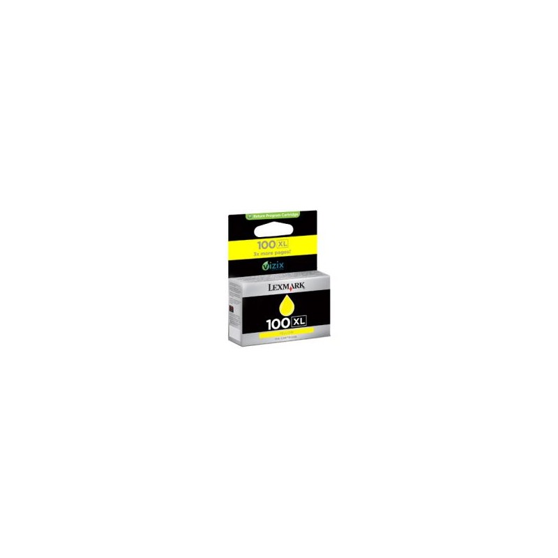 Tinta Lexmark 100XL Amarillo (14N1071E/B) Tinta Lexmark 100XL Amarillo (14N1071E/B)